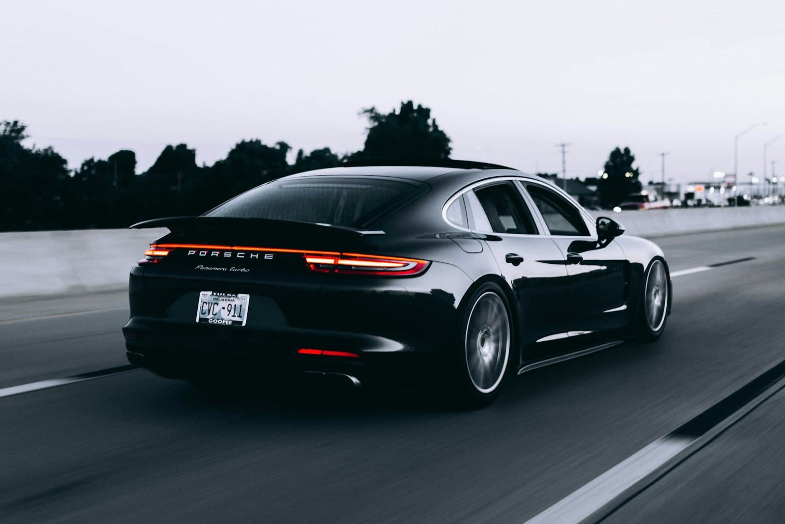 Porsche Panamera · Rear IR tint
